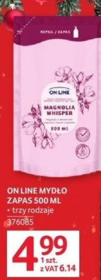 Mydło zapachowe On Line promocja w Selgros