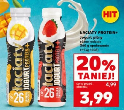 Jogurt pitny Proteina+ różne rodzaje promocja w Kaufland