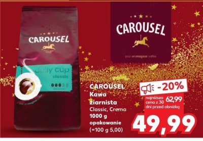 Kawa ziarnista Classic 1000 g promocja w Kaufland