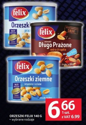 Orzeszki Felix 140 g promocja w Selgros
