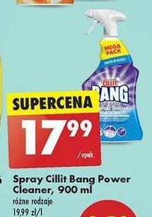 Spray do czyszczenia czystość i dezynfekcja Cillit bang power cleaner promocja