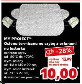 Osłona termiczna na szybę 118 x 145 x 99 cm K-classic myproject promocja