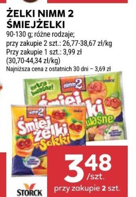 Żelki Nimm 2 Śmiejżelki promocja w Stokrotka