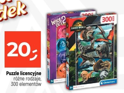 Puzzle licencyjne różne rodzaje, 300 elementów promocja w Dealz