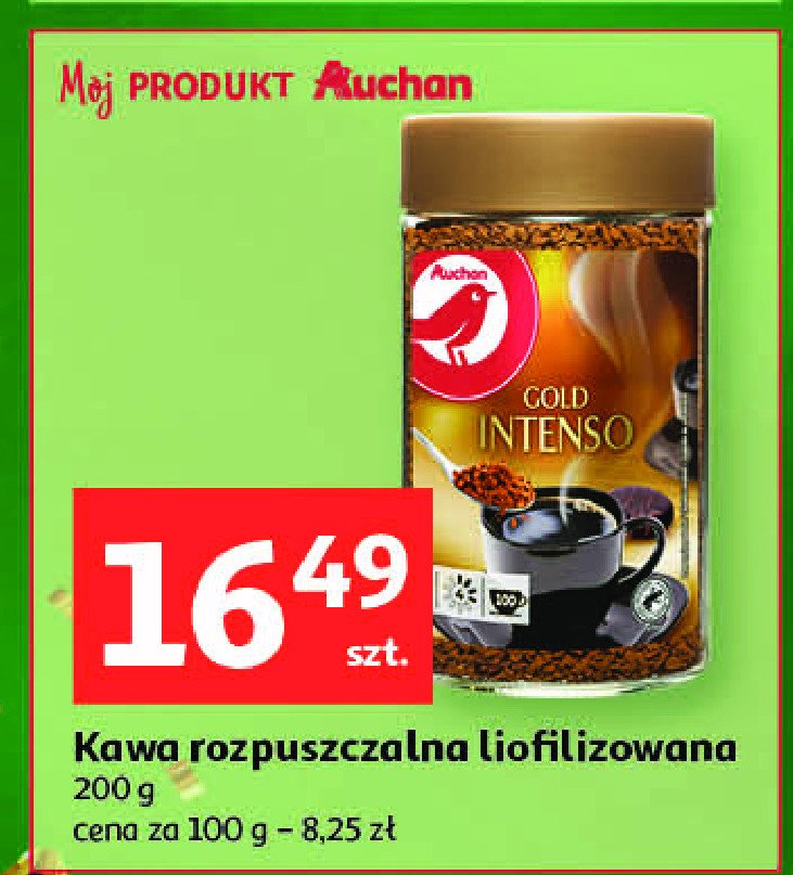 Kawa gold intenso Auchan promocja