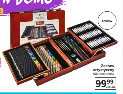 Zestaw artystyczny 168 el. promocja