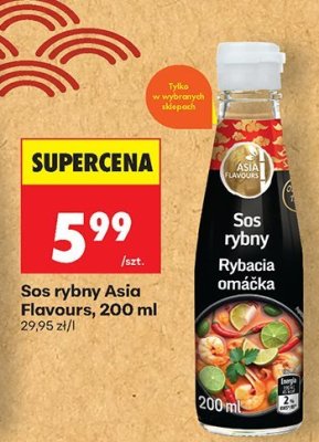 Sos rybny Asia Flavours 200 ml promocja w Biedronka