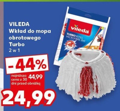 Wkład do mopa obrotowego Turbo 2w1 promocja w Kaufland