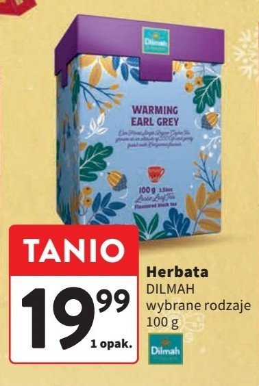 Herbata warming Dilmah promocja