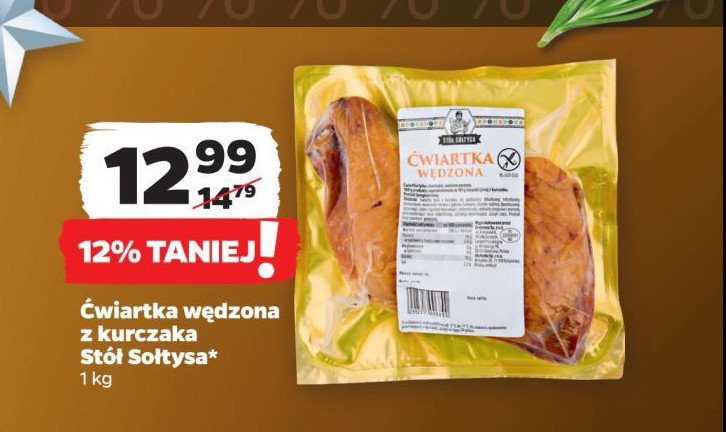 Ćwiartka z kurczaka wędzona Stół sołtysa promocja