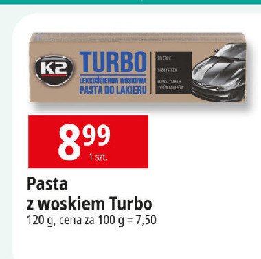 Pasta woskowa K2 turbo promocja