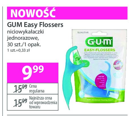 Niciowykałaczki G.u.m promocja