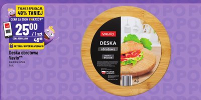 Deska obrotowa Vavio promocja w POLOmarket