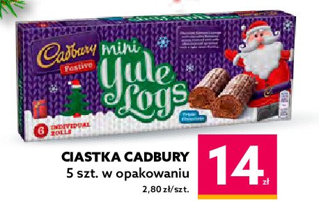 Ciastka świąteczne Cadbury promocja