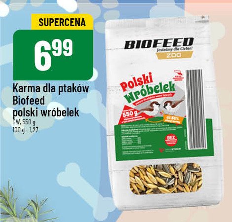 Pokarm dla ptaków zimujących BIOFEED promocja