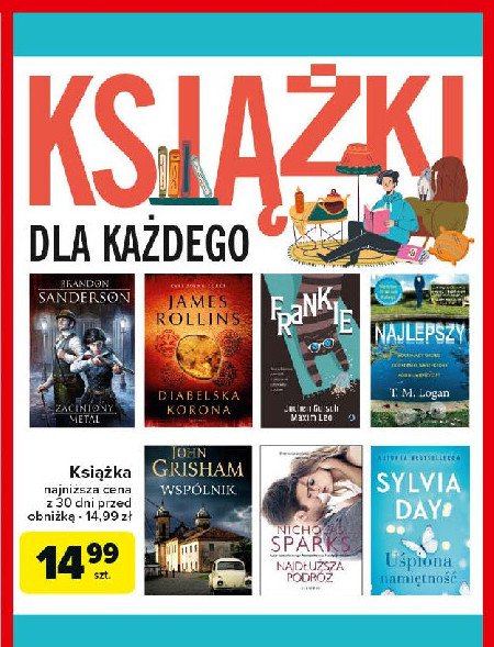 James rollins - diabelska korona promocja w Carrefour