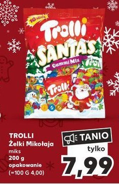 Żelki santa Trolli promocja