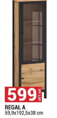 Regał REGAŁ A PALMER promocja w Merkury Market