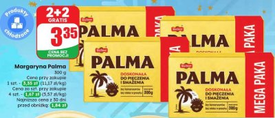 Margaryna doskonała 70 % Auchan promocja w Dino