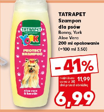 Szampon dla psa benny Tatrapet promocja