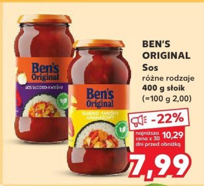 Sos różne rodzaje promocja w Kaufland