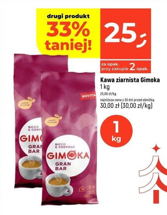 Kawa Gimoka gran bar promocja