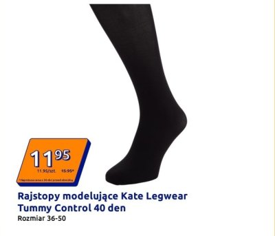 Rajstopy modelujące Kate Legwear Tummy Control 40 den promocja w Action