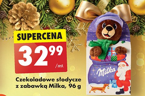 Czekoladki + maskotka Milka promocja