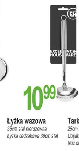 Łyżka wazowa 36 cm stal nierdzewna Excellent houseware promocja