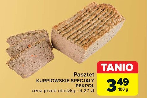 Pasztet Pekpol kurpiowskie specjały promocja