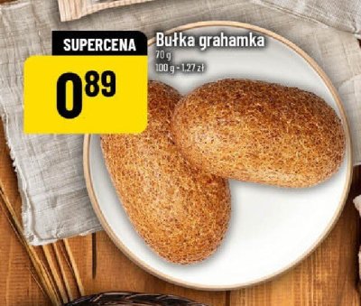 Bu艂ka grahamka Auchan promocja w POLOmarket