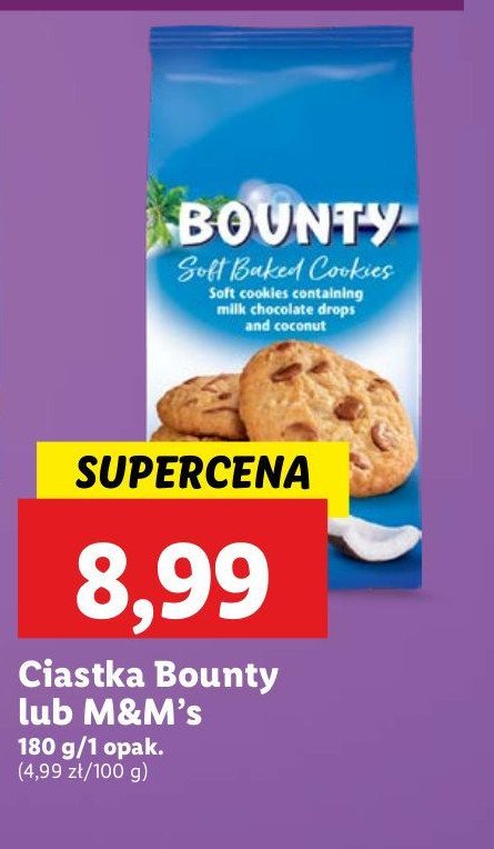 Ciastka Bounty promocja