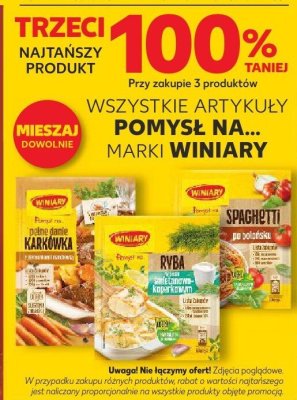 Artykuły pomysł na... marki Winiary wszystkie promocja w Kaufland