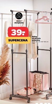 Reling na ubrania podwójny promocja w Netto