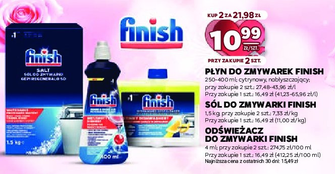 Odświeżacz do zmywarek odor stop Finish odświeżacz promocja