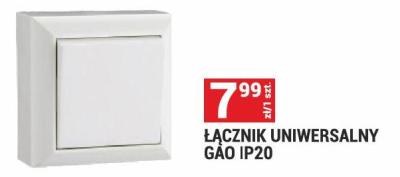 Łącznik uniwersalny GAO IP20 promocja w Merkury Market