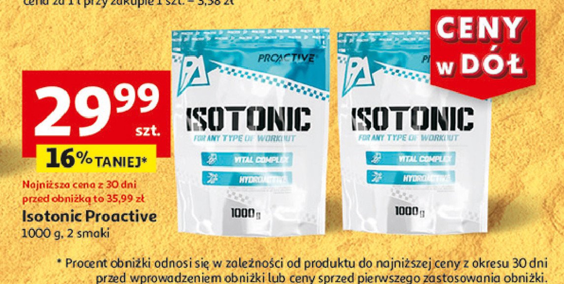 Isotonic Proactive promocja