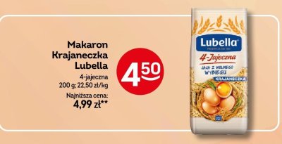 Makaron Krajaneczka Lubella 4-jajeczna promocja w Żabka