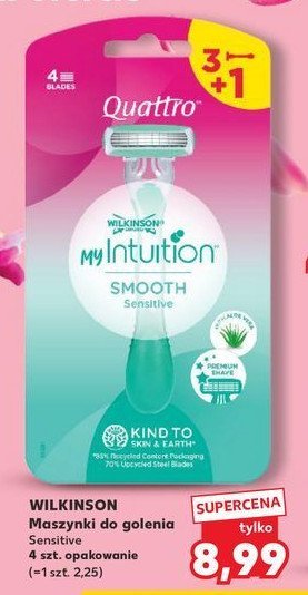 Maszynka do golenia sensitive Wilkinson my intuition comfort promocja
