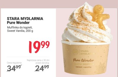 Muffinka do kąpieli, Sweet Vanilla Pure Wonder  promocja w Rossmann