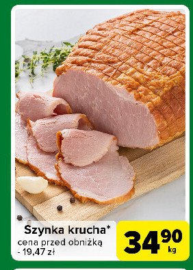 Szynka krucha promocja