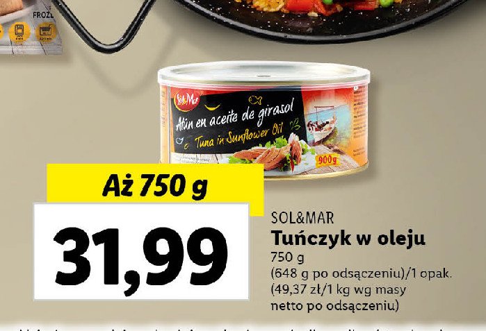 Tu艅czyk w oleju Sol&mar promocja