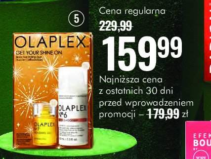 Zestaw w pudełku get your shine on: krem wygładzający no6 100 ml + olejek no7 30 ml Olaplex zestaw promocja w Super-Pharm