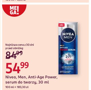 Serum intensywne do twarzy Nivea men promocja w Rossmann