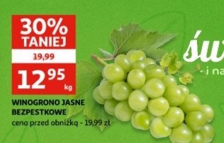 Winogrona jasne promocja
