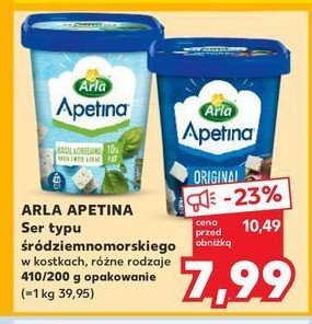 Ser z ziołami Arla apetina promocja