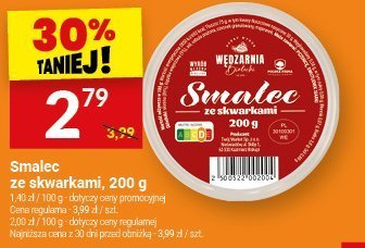 Smalec ze skwarkami, 200 g promocja w Twój Market