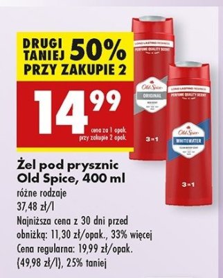Żel pod prysznic Old spice original promocja