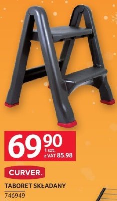 Taboret składany CURVER promocja w Selgros