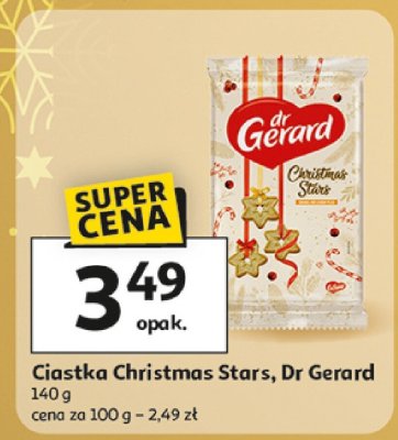 Ciastka Christmas Stars Dr Gerard promocja w Auchan